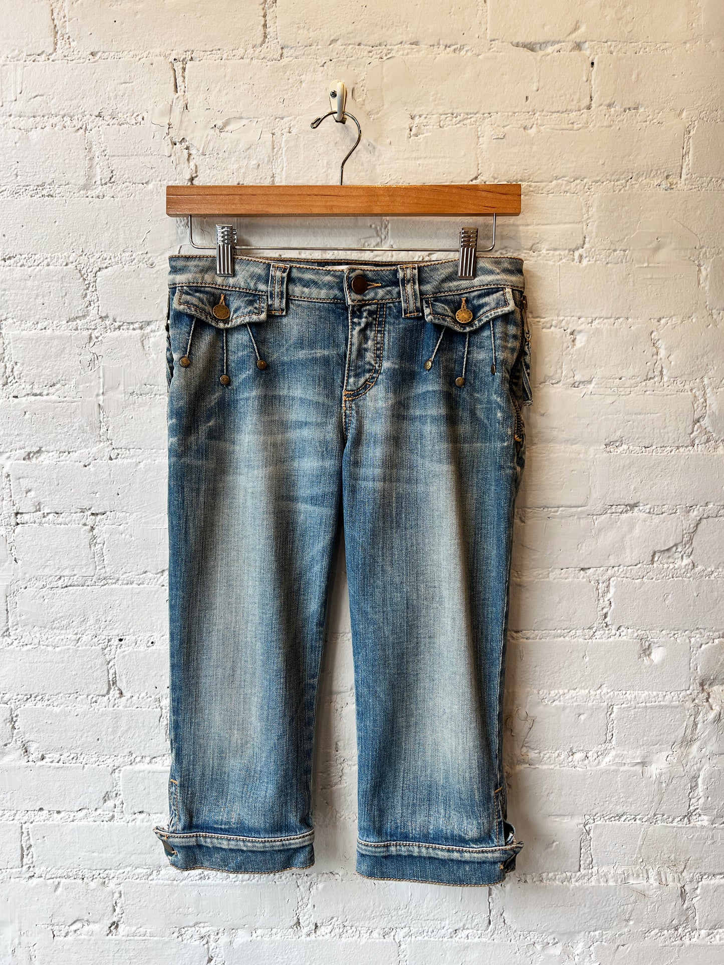 anna molinari denim capris