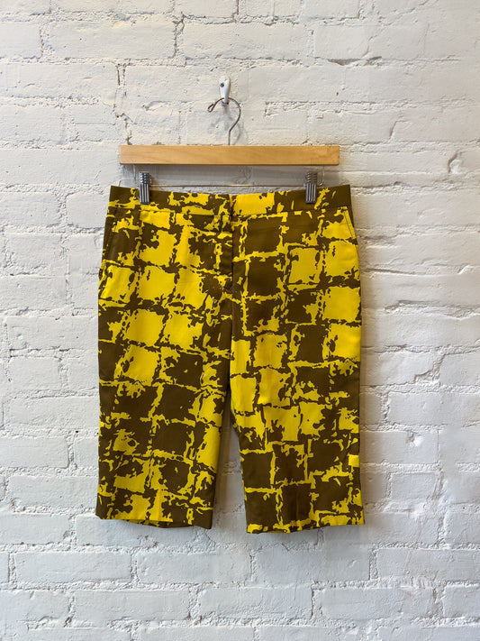 tuleh yellow shorts