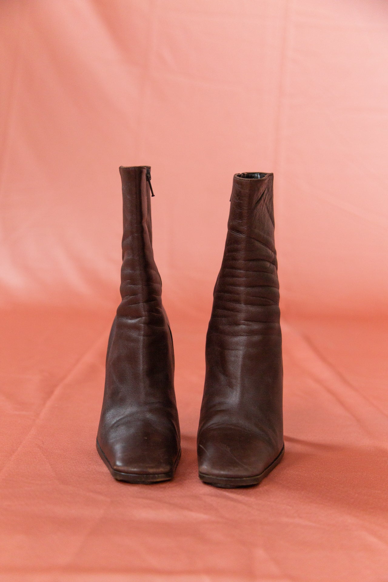 Chocolate Brown Prada Boots